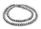 The Bead Chest Ethiopian Silver Saucer Beads, Large Hollow Handmade Bicone Lightweight Crafts Supplies for Jewelry Making (8mm)